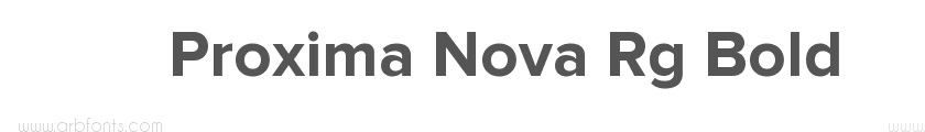 Proxima Nova Bold Font Mac